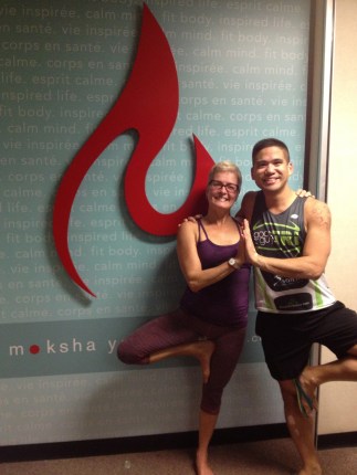 Renee and I post class! THANK YOU for all your support